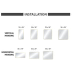 Metal Framed Mirrors FM2