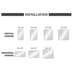 Metal Framed Mirrors FM2