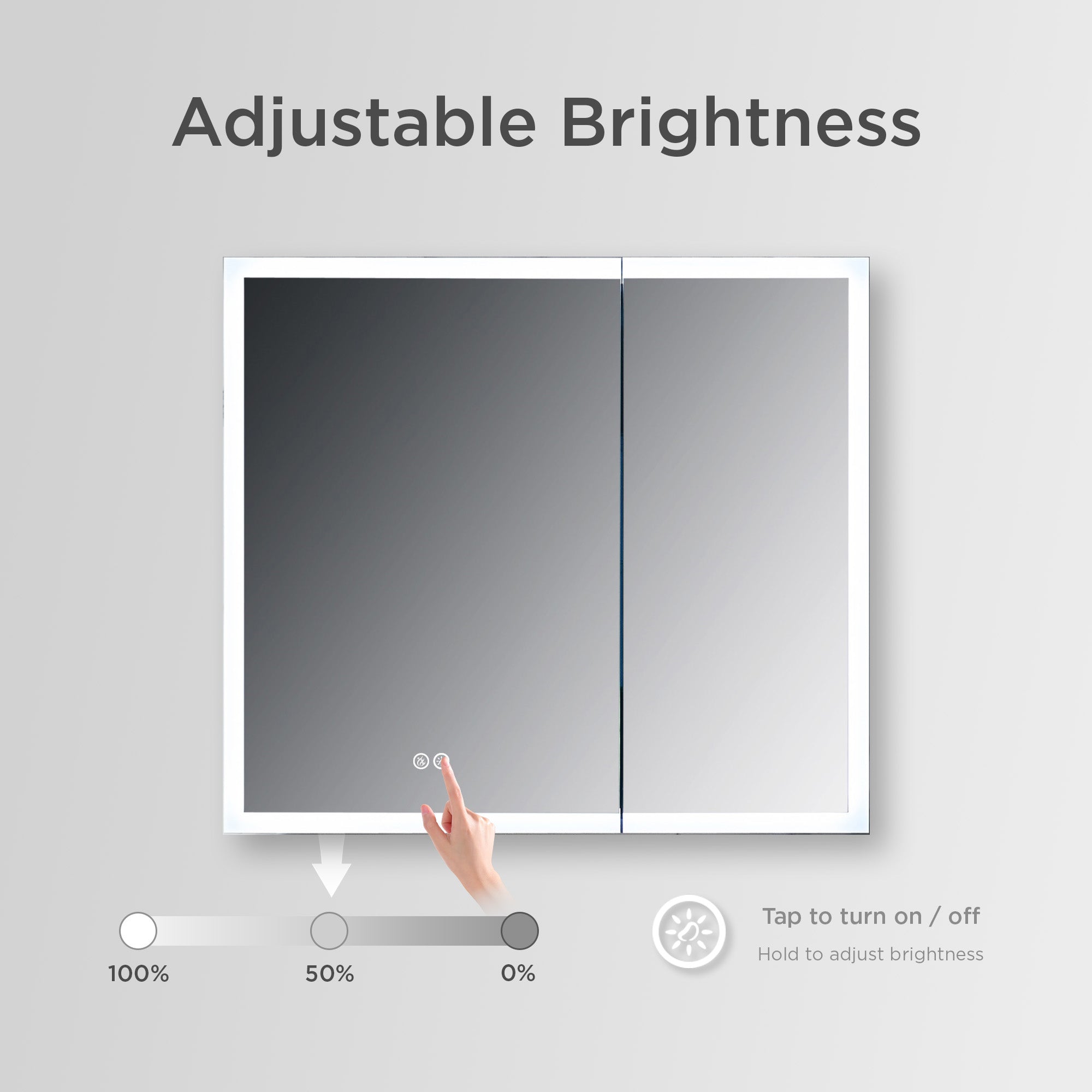 Capella LED Medicine Cabinet MCL11