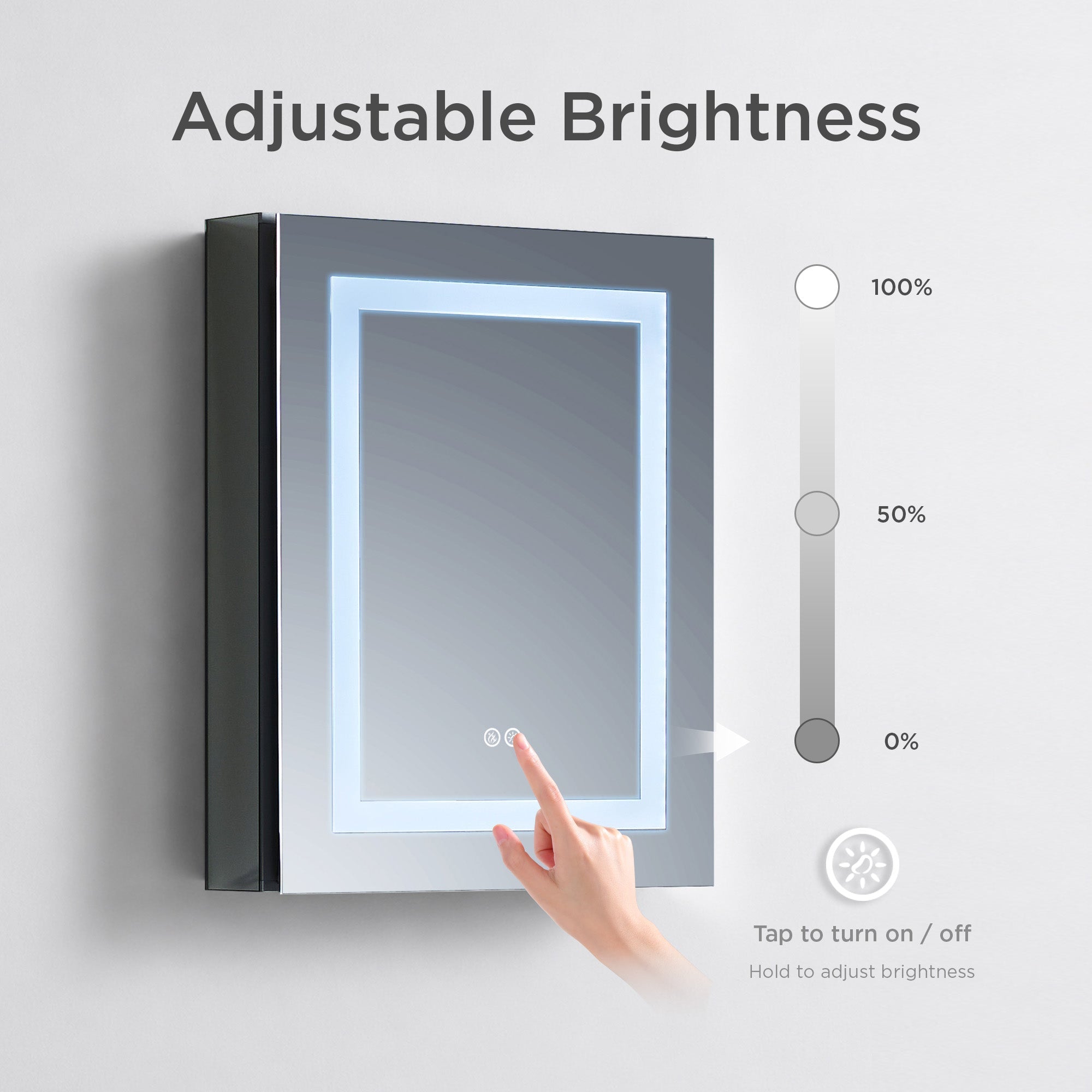 Rigel LED Medicine Cabinet MCL5