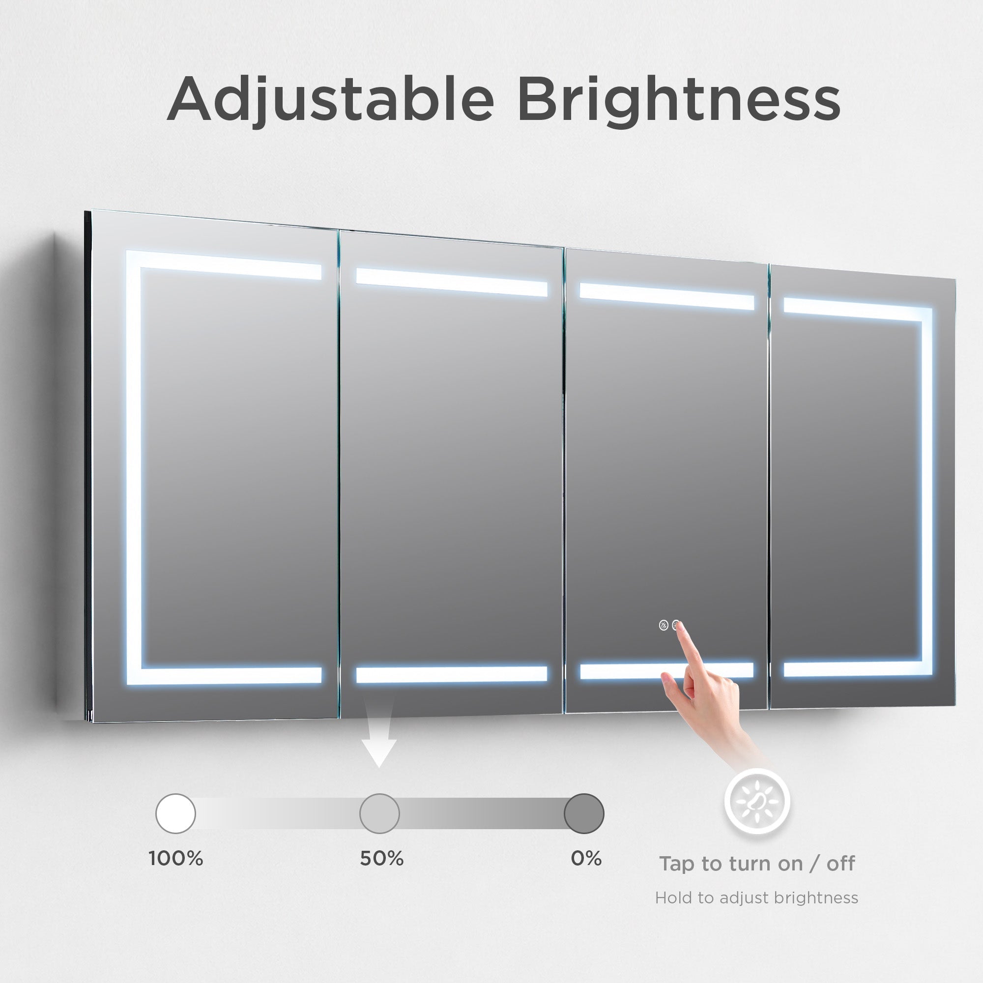 Canopus LED Medicine Cabinet MCL6