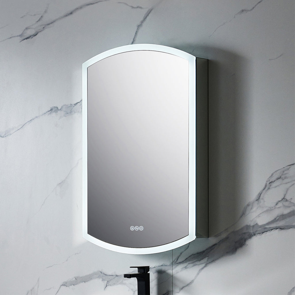 Castor LED Medicine Cabinet MCL7